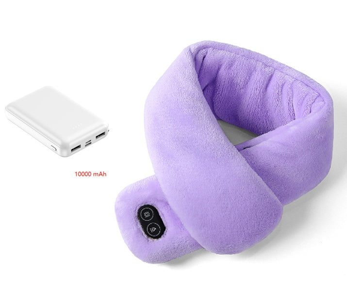 Elektrisch verwarmde Sjaal - Met powerbank