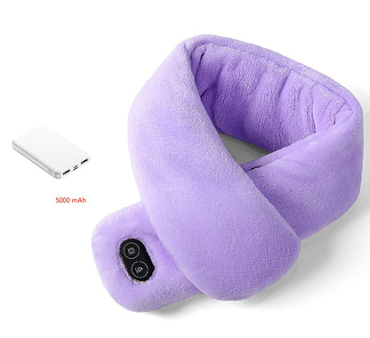 Elektrisch verwarmde Sjaal - Met powerbank