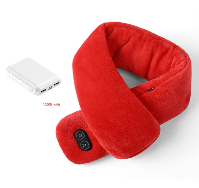 Elektrisch verwarmde Sjaal - Met powerbank