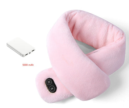 Elektrisch verwarmde Sjaal - Met powerbank