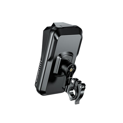 Waterdichte Fiets & Motor Telefoonhouder met USB-Oplader – Schokbestendig & 360° Draaibaar